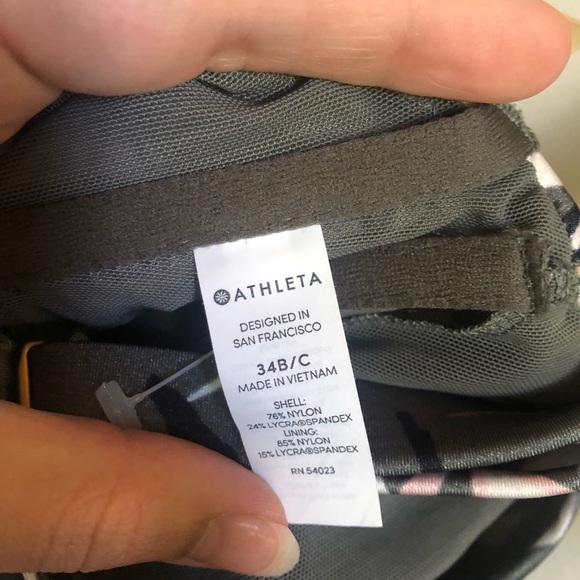 Athleta Aqualux Wildflower Underwire Bikini Top - Picture 5 of 6